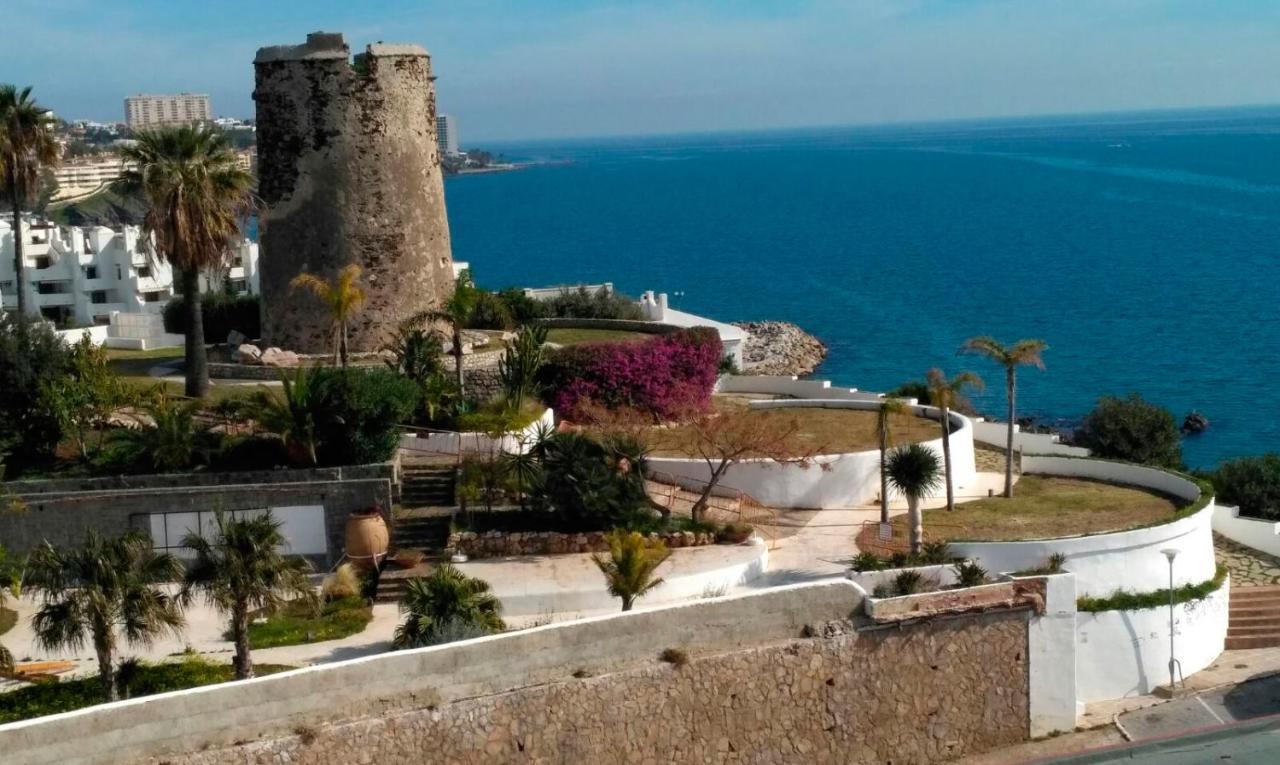 Апартаменти Atico Frente Al Mar - Vistas, Piscina, Terrazas, Parking! Бенальмадена Екстер'єр фото
